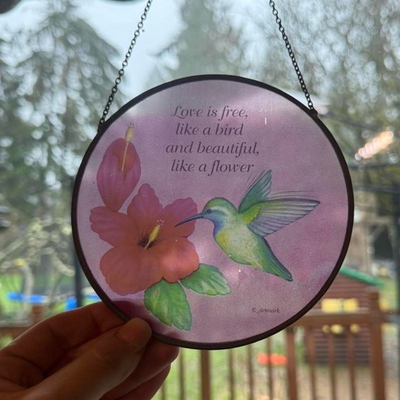 Hummingbird sun catcher - Picture 3 of 3
